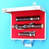 Natural Irish D Flute With 6 Keys Rosewood 4 pcs With Case