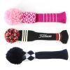 Knitted Golf Head Cover Factory wholesale Custom High Quality Knitted Golf Iron Head Cover