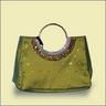 Silk/taffeta bags, handbags, purses