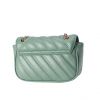 Wholesale Pu Leather Hand Bag Striped Pattern Shoulder Bags Ladies Purses For Women