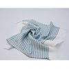 Classic Stripe Kitchen Dish Tea Towel | Small Sized Light Weight Kitchen Cloth | 100% Premium Cotton | (19 * 27) in