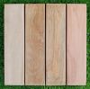 Interlocking Decking Board Premium Teak Hardwood Deck Tiles Garden Outdoor