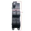 Power Window Master Switch for Nissan QASHQA Navara D40 Pathfinder R51 NV400 NP300 NOTE 25401-9U12B, 25401-JD00B