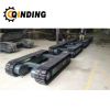 QDST-10T 10 Ton Steel Track Undercarriage Chassis for Crane, Road Paves, Pipelayers 2876mm x 669mm x 400mm
