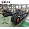 QDST-10T 10 Ton Steel Track Undercarriage Chassis for Crane, Road Paves, Pipelayers 2876mm x 669mm x 400mm