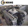 QDRT-06T 6 Ton Rubber Track Undercarriage Chassis for Road Paves, Harvesting, Drilling Rig 2388mm x 478.5mm x 300mm