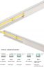 COB soft light strip shop sign, LED COB soft light strip factory price direct sale