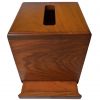 Wood crafts wooden handicraft tissue box