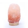 Pink Crystal Natural Himalaya Rock Usb Selenite Lamp Night Light Set Diffuser Led Himalayan Salt Lamp