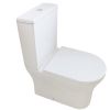 Popular one piece colour toilet bowl golden colour toilet seat
