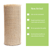 Factory Price Plastic Mesh Rattan Cane Webbing Roll Woven Bleached Rattan Webbing Cane High Quality