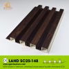 PVC Plastic Wall Land SC25 Corrugated Cladding Panel SPC Wood Grain
