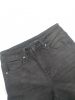Autumn Winter Black Women Flare Pants Comfortable Cotton Spandex Long Jeans Mid Waist Thick Stripe Elegant Boot Cut