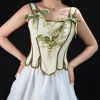 con mangas corpiÃƒÂ±os de novia vestido corset mujer corset femme