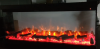 hot sale modern electric fireplace with three side glass