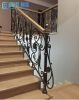 Classic wrought iron stair railings, interior railings