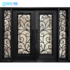 High-quality wrought iron entrance doors