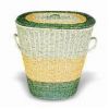 Glass Flower Basket Weave