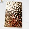 Rose Gold Mirror 304 Stainless Steel Sheet Metal Parts Ripple Steel Sheet