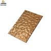 Rose Gold Mirror 304 Stainless Steel Sheet Metal Parts Ripple Steel Sheet