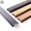 Floor U Profile Ti Gold Brushed Stainless Steel Tile Corner Trim 