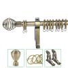 Expand Spring Tension Rome curtain rod Accessories Rod Curtain Poles, Tracks & Accessories Metal 2m single gold curtain rod set