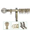 Wholesale production accessories Metal curtain rods 6m Diameter 28mm Wall thickness 0.5mm iron curtain poles