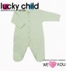 Lucky Child Long Sleeve Footed Baby Jumpsuit