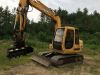 Excavator flail mower