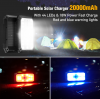 Solar Mobile Phone Charger Solar charger USB Solar charger 20000 mAh Wireless Solar 