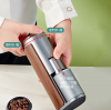 PSH 99. Electric coffee grinder (portable grinding coffee beans 25g, 24 gears powder, classic elegance, strong power, multi-function kitchen grinder)