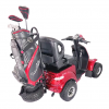 PSAFDD-W117159346 red 1000W four-wheel electric motorcycle.  LED lighting flight portable 15 km/h load 150 KG travel 35 km travel motorcycle, medium-sized motorcycle, adult mobility scooter