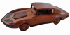 wooden car