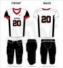 Factory Maker Custom Training Jerseys Unisex OEM Logo Item Sublimated american football uniform