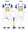 2022 Sublimated Men's Custom Design American Football uniform plus size direct factory made football uniform
