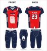 OEM Service American Football Uniforms Cheap American Football Football Jersey Design Sublimated Wholesale American Football  uniform