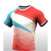 Wholesale Men Sublimation Rugby Jersey Custom Team Logo 2022 Rugby Jersey