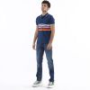 Yarn Dye Polo Blue