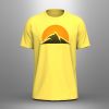 Custom t shirt printing blank t-shirt with logo for men your own brand heat transfer customize tee shirts 