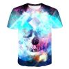 Hot Selling Custom Logo Compression Breathable Athletic Gym Men T Shirt 