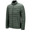 Custom factory recycled fibers lightweight men's padded winter jackets warm waterproof men puffer jacket