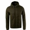 Top Quality Custom Warm Cotton Puffer Hooded Winter Padded Men's Puffer Jackets