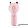 Lovely Mini USB Fan With Rechargeable Battery Camping Lamp for Home Office School Gifts Table Desk