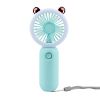 Lovely Mini USB Fan With Rechargeable Battery Camping Lamp for Home Office School Gifts Table Desk