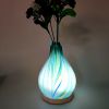 Remote control Glass Vase Night Light Multicolor With USB Rechargeable Battery For Bedroom Reading Living Room Holiday Gift 