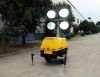 XCMG Official 7m Mobile Trailer Mounted Telescopic Diesel Generator Light Tower for Sale