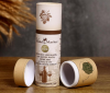 Factory direct solid perfume containers cylinder kraft paperboard tubes