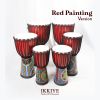 Painting Indo Djembe Drum