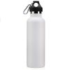 Insulated Outdoor Sports Water Bottles With Handle Carabiner Lid