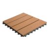 Upgraded 3D Wood Grain Composite Tiles